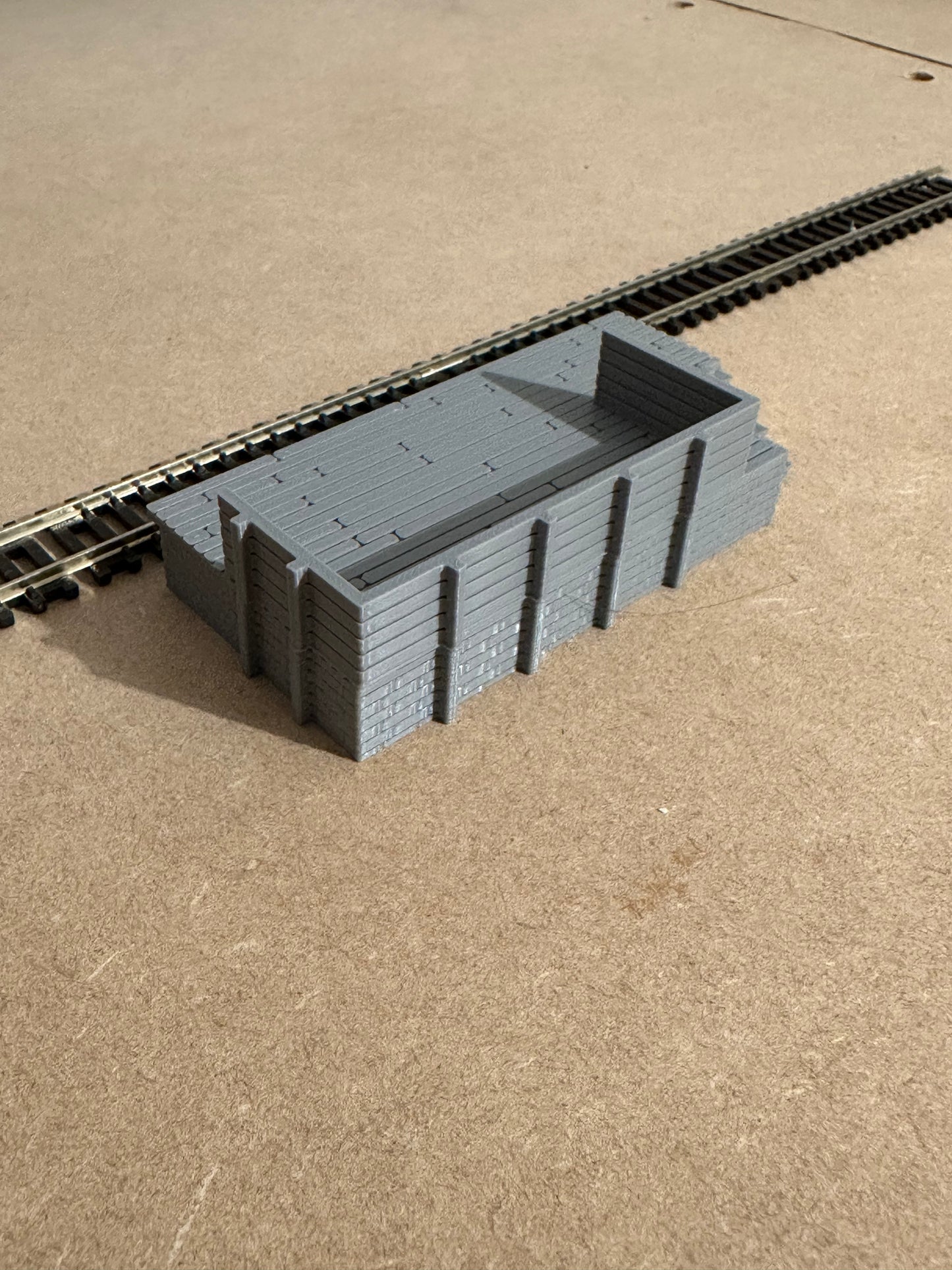 Coaling Stage Loading Platform Kit with Left Hand Steps - TT:120
