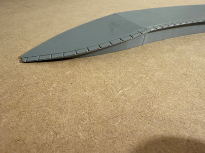 Curved Double Sided Sloped Platform 45mm Wide - TT:120