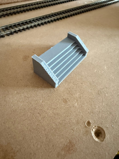 Single Extra Wide Staircase with Brick Detailing - TT:120