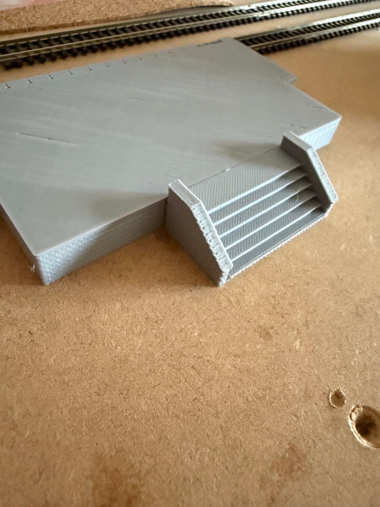 Single Extra Wide Staircase with Brick Detailing - TT:120
